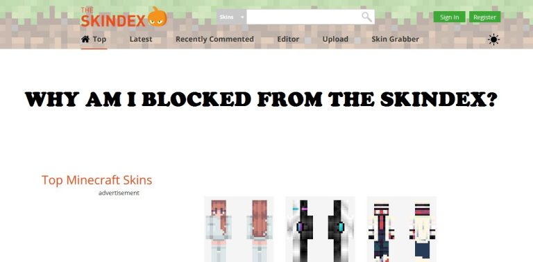 Why Am I Blocked From Skindex?