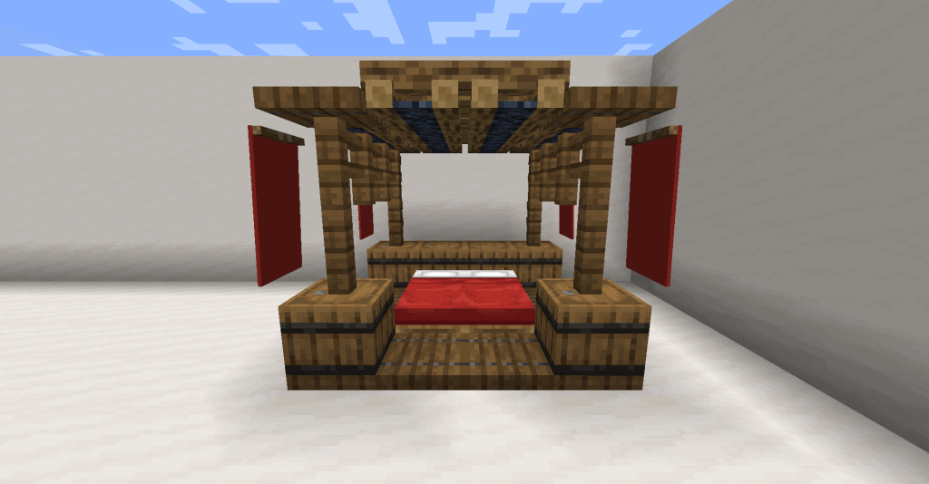 Minecraft Bed Designs