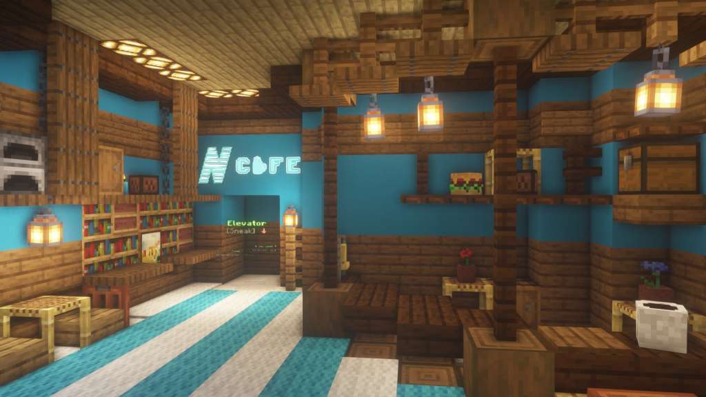 how to make library in minecraft