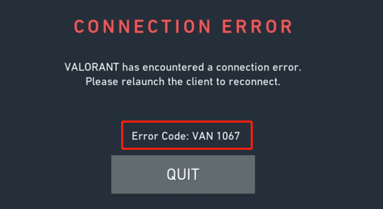 Error Code VAN 1067 – What Causes VAN 1067 Error and How to Fix It?
